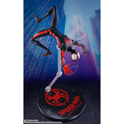 Spiderman Across The Spiderverse S.H. Figuarts Action Figure Spider-Man Miles Morales 15cm - Action Figures - Bandai Tamashii Nations - Hobby Figures UK