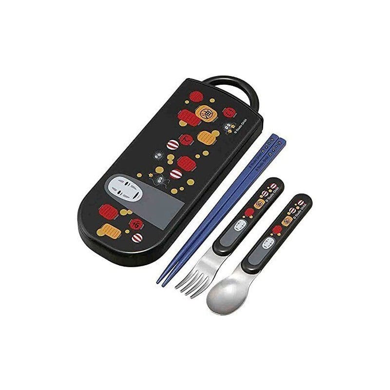 Spirited Away Chopsticks & Spoon & Fork Set No Face & Lantern - Apparel & Accessories - Skater - Hobby Figures UK