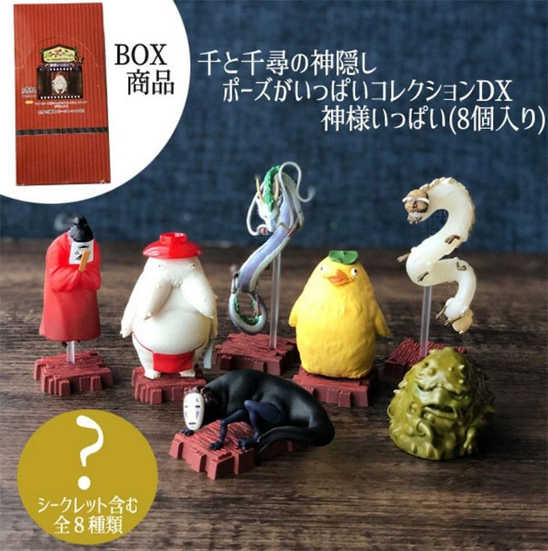 Spirited Away Mini Figures Gods - 10cm Display (8) - Mini Figures - Benelic - Hobby Figures UK