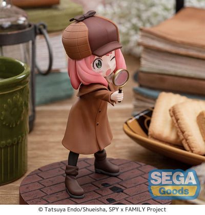 Spy x Family Luminasta PVC Statue Anya Forger Playing Detective 12cm - Scale Statue - Sega - Hobby Figures UK