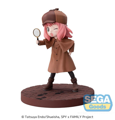 Spy x Family Luminasta PVC Statue Anya Forger Playing Detective 12cm - Scale Statue - Sega - Hobby Figures UK