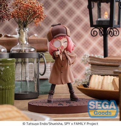 Spy x Family Luminasta PVC Statue Anya Forger Playing Detective 12cm - Scale Statue - Sega - Hobby Figures UK