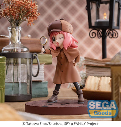 Spy x Family Luminasta PVC Statue Anya Forger Playing Detective 12cm - Scale Statue - Sega - Hobby Figures UK