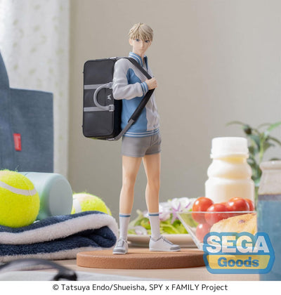 Spy x Family Luminasta PVC Statue Loid Forger Tennis 21cm - Scale Statue - Sega - Hobby Figures UK