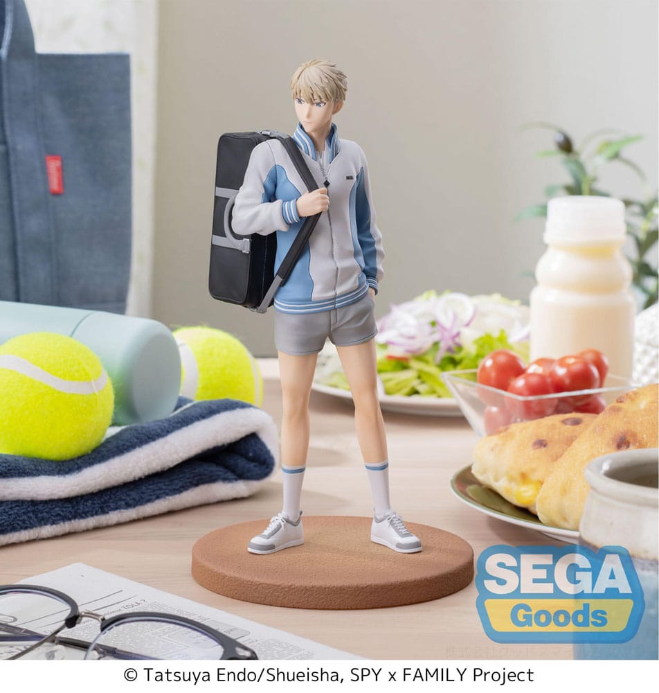 Spy x Family Luminasta PVC Statue Loid Forger Tennis 21cm - Scale Statue - Sega - Hobby Figures UK