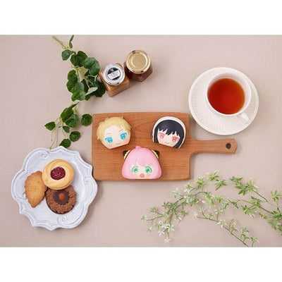 Spy x Family Fluffy Squeeze Bread Anti-Stress Figures 8cm 6-Set Assortment Vol. 1 - Mini Figures - Megahouse - Hobby Figures UK