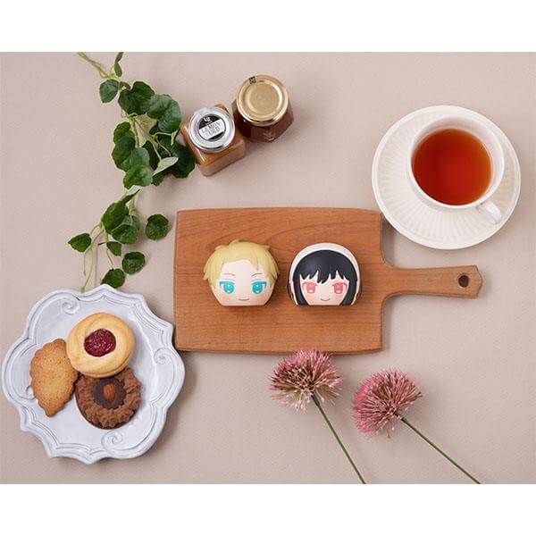 Spy x Family Fluffy Squeeze Bread Anti-Stress Figures 8cm 6-Set Assortment Vol. 1 - Mini Figures - Megahouse - Hobby Figures UK