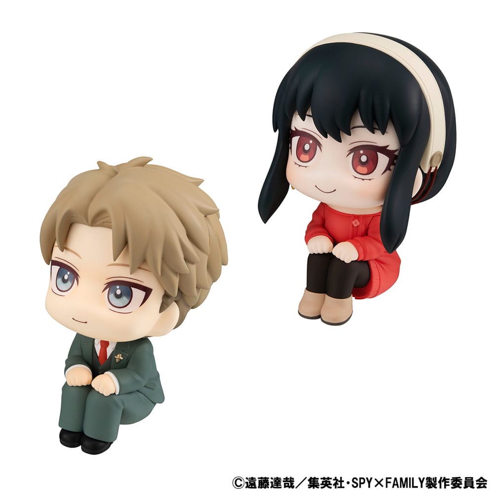 Spy x Family Look Up PVC Statues Loid Forger & Yor Forger Set 11cm - Scale Statue - Megahouse - Hobby Figures UK