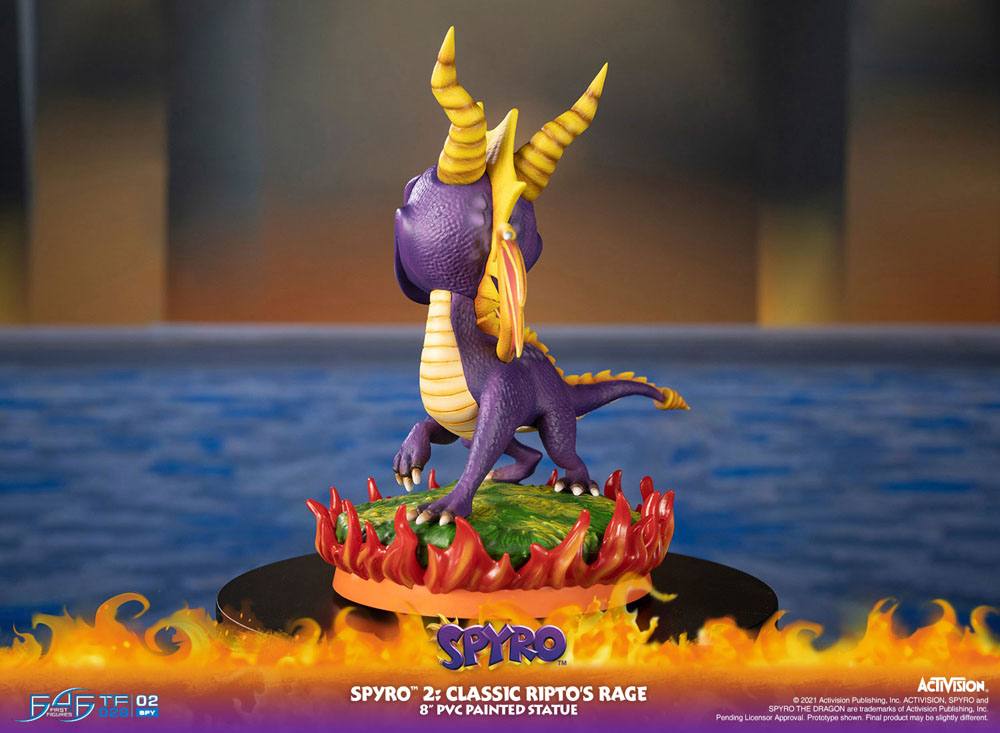 Spyro 2: Ripto's Rage PVC Statue Spyro 20cm - Scale Statue - First 4 Figures - Hobby Figures UK