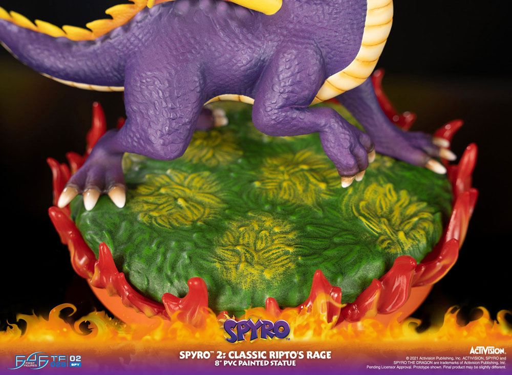 Spyro 2: Ripto's Rage PVC Statue Spyro 20cm - Scale Statue - First 4 Figures - Hobby Figures UK