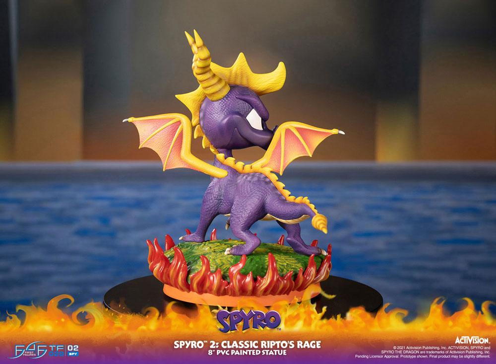 Spyro 2: Ripto's Rage PVC Statue Spyro 20cm - Scale Statue - First 4 Figures - Hobby Figures UK