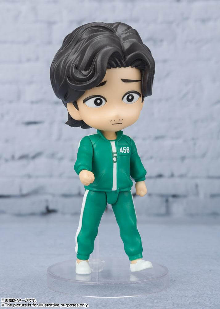 Squid Game Figuarts mini Action Figure Gi-hun 9cm - Mini Figures - Bandai Tamashii Nations - Hobby Figures UK