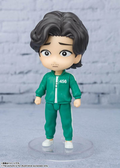 Squid Game Figuarts mini Action Figure Gi-hun 9cm - Mini Figures - Bandai Tamashii Nations - Hobby Figures UK