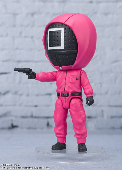 Squid Game Figuarts mini Action Figure Masked Manager 9cm - Mini Figures - Bandai Tamashii Nations - Hobby Figures UK