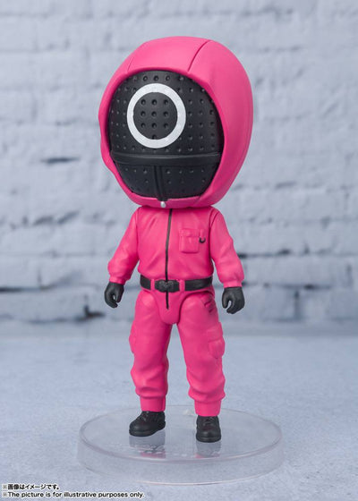 Squid Game Figuarts mini Action Figure Masked Worker 9cm - Mini Figures - Bandai Tamashii Nations - Hobby Figures UK