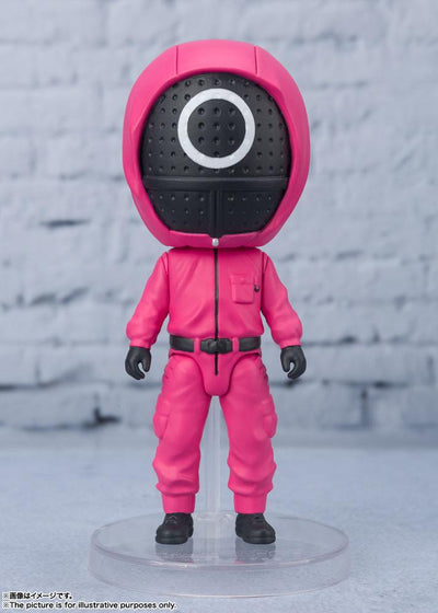 Squid Game Figuarts mini Action Figure Masked Worker 9cm - Mini Figures - Bandai Tamashii Nations - Hobby Figures UK