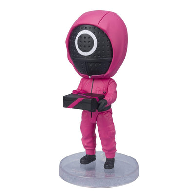 Squid Game Figuarts mini Action Figure Masked Worker 9cm - Mini Figures - Bandai Tamashii Nations - Hobby Figures UK