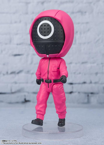Squid Game Figuarts mini Action Figure Masked Worker 9cm - Mini Figures - Bandai Tamashii Nations - Hobby Figures UK