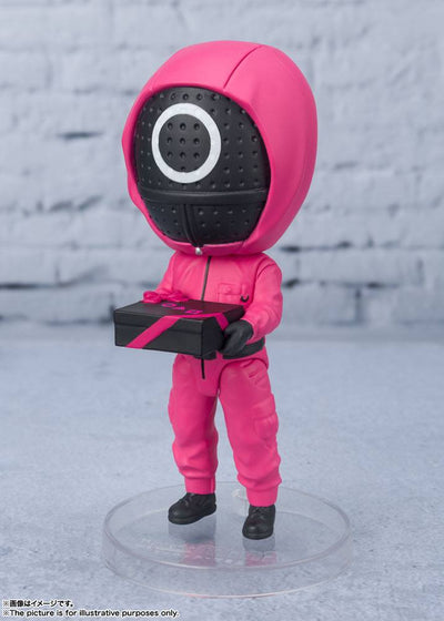 Squid Game Figuarts mini Action Figure Masked Worker 9cm - Mini Figures - Bandai Tamashii Nations - Hobby Figures UK