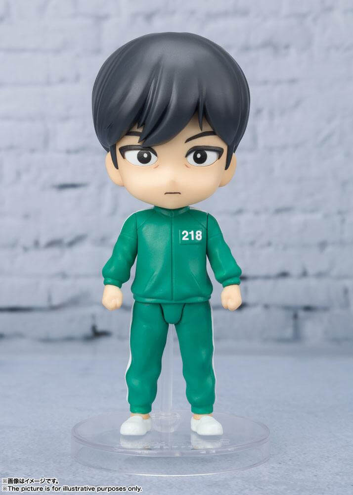 Squid Game Figuarts mini Action Figure Sang-woo 9cm - Mini Figures - Bandai Tamashii Nations - Hobby Figures UK