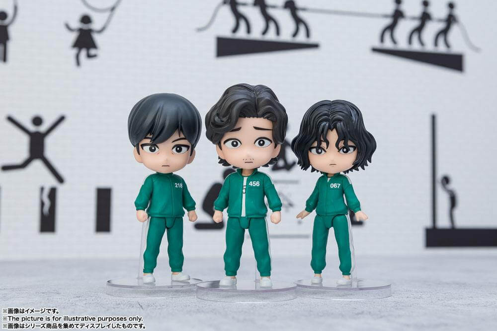 Squid Game Figuarts mini Action Figure Sang-woo 9cm - Mini Figures - Bandai Tamashii Nations - Hobby Figures UK