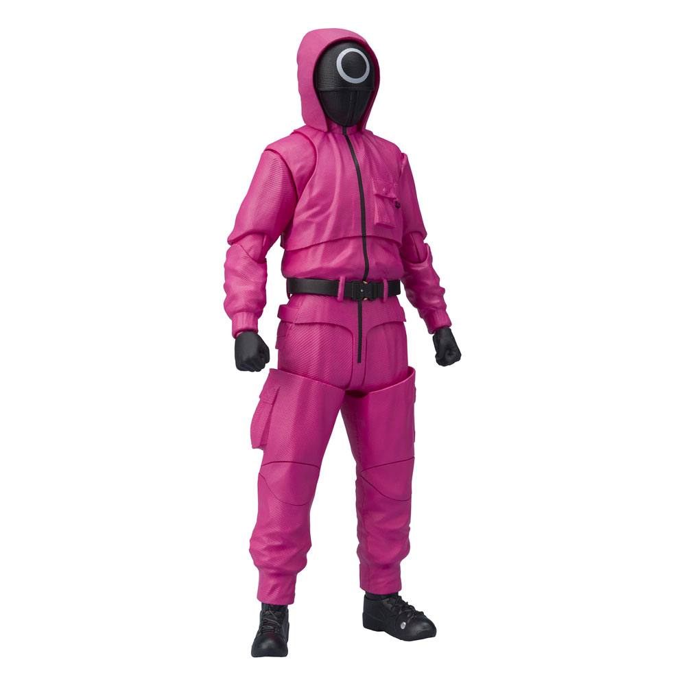 Squid Game S.H. Figuarts Action Masked Worker / Masked Manager 14cm - Action Figures - Bandai Tamashii Nations - Hobby Figures UK