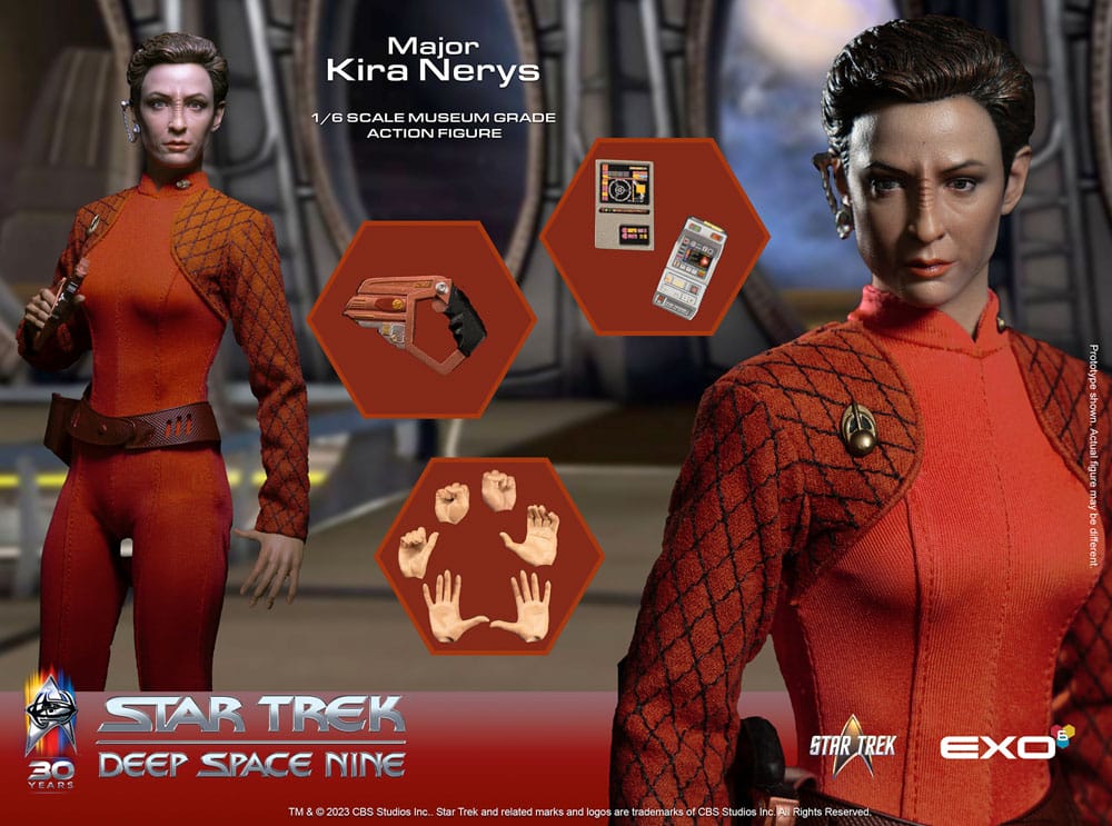 Star Trek: Deep Space Nine Action Figure 1/6 Kira Nerys 28cm - Action Figures - EXO-6 - Hobby Figures UK