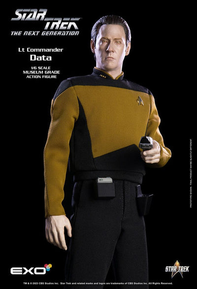 Star Trek: The Next Generation Action Figure 1/6 Lt. Commander Data (Essentials Version) 30cm - Action Figures - EXO-6 - Hobby Figures UK