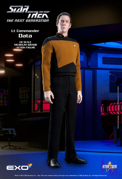 Star Trek: The Next Generation Action Figure 1/6 Lt. Commander Data (Essentials Version) 30cm - Action Figures - EXO-6 - Hobby Figures UK