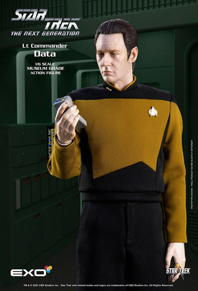 Star Trek: The Next Generation Action Figure 1/6 Lt. Commander Data (Essentials Version) 30cm - Action Figures - EXO-6 - Hobby Figures UK