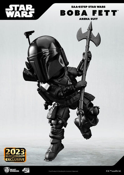 Star Wars Egg Attack Statue Boba Fett Arena Suit 17cm - Scale Statue - Beast Kingdom Toys - Hobby Figures UK