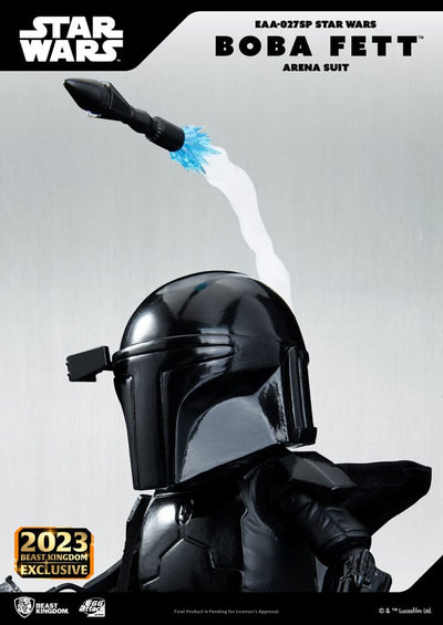Star Wars Egg Attack Statue Boba Fett Arena Suit 17cm - Scale Statue - Beast Kingdom Toys - Hobby Figures UK