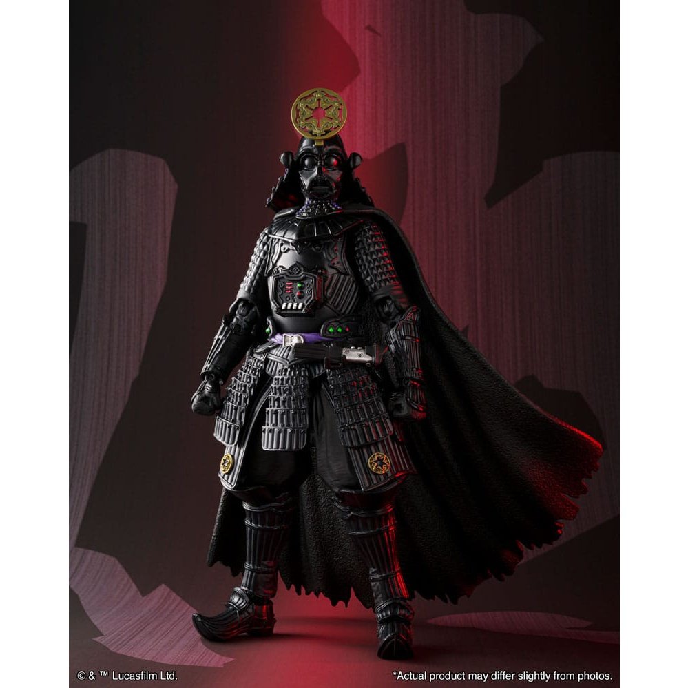 Star Wars: Obi-Wan Kenobi Meisho Movie Realization Action Figure Samurai Taisho Darth Vader (Vengeful Spirit) 18cm - Action Figures - Bandai Tamashii Nations - Hobby Figures UK