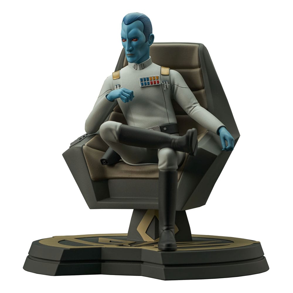 Star Wars: Rebels Premier Collection 1/7 Thrawn on Throne 23cm - Scale Statue - Gentle Giant - Hobby Figures UK