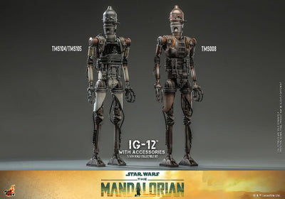 Star Wars: The Mandalorian Action Figure 1/6 IG-12 with accessories 36cm - Action Figures - Hot Toys - Hobby Figures UK