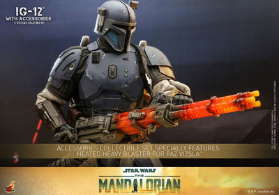 Star Wars: The Mandalorian Action Figure 1/6 IG-12 with accessories 36cm - Action Figures - Hot Toys - Hobby Figures UK