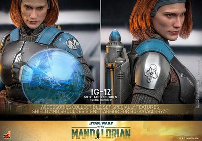 Star Wars: The Mandalorian Action Figure 1/6 IG-12 with accessories 36cm - Action Figures - Hot Toys - Hobby Figures UK
