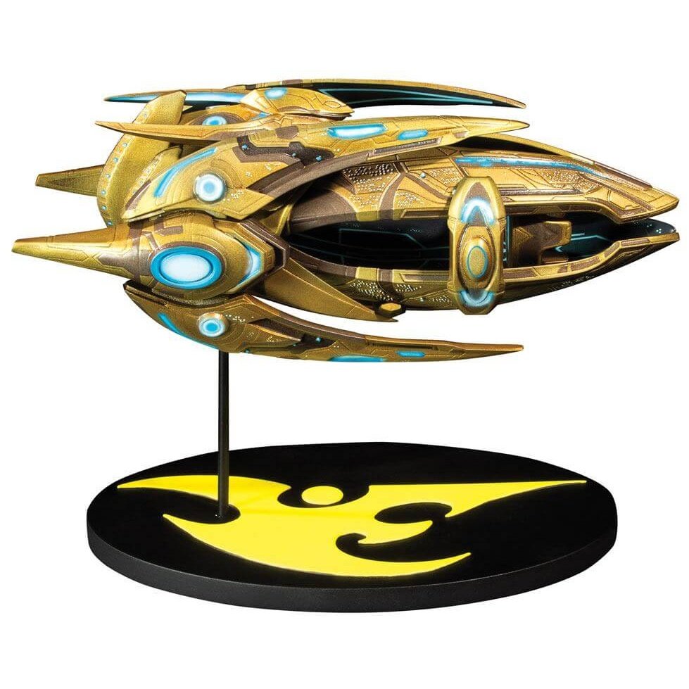 StarCraft Replica Protoss Carrier Ship 18cm - Scale Statue - Dark Horse - Hobby Figures UK