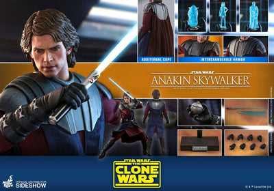 Star Wars The Clone Wars Action Figure 1/6 Anakin Skywalker 31cm - Action Figures - Hot Toys - Hobby Figures UK