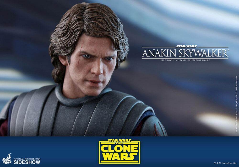 Star Wars The Clone Wars Action Figure 1/6 Anakin Skywalker 31cm - Action Figures - Hot Toys - Hobby Figures UK