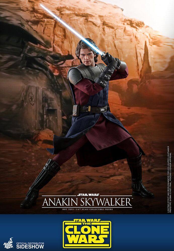 Star Wars The Clone Wars Action Figure 1/6 Anakin Skywalker 31cm - Action Figures - Hot Toys - Hobby Figures UK