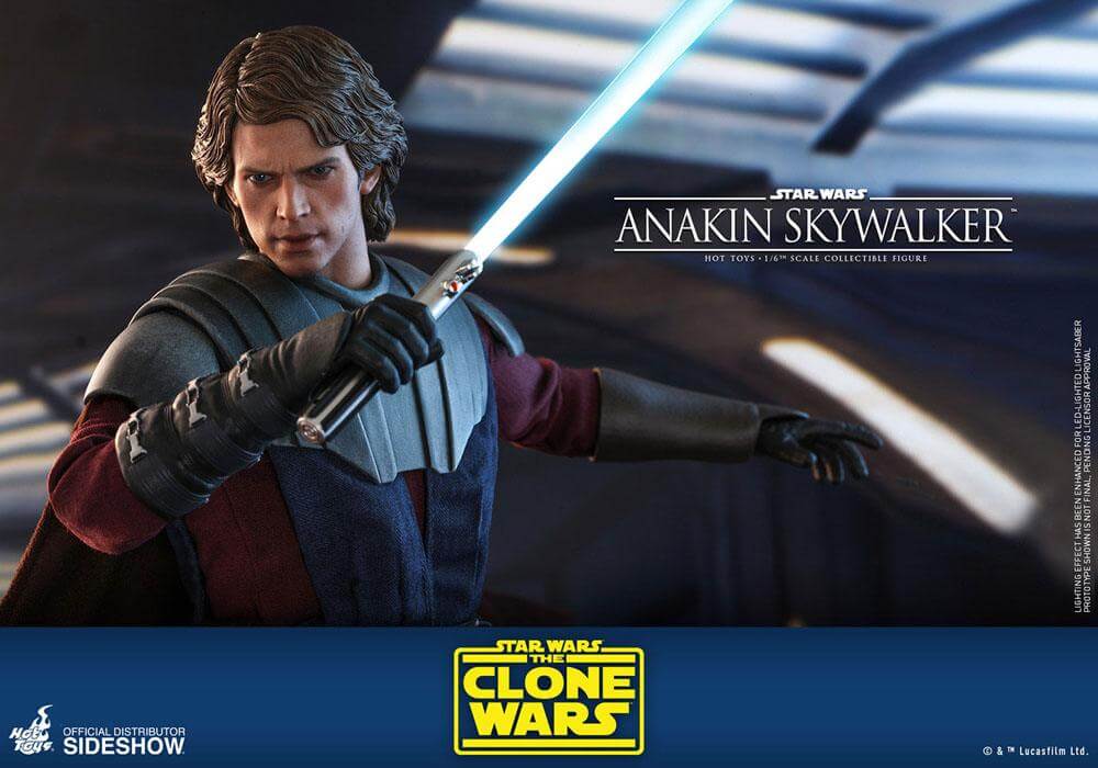 Star Wars The Clone Wars Action Figure 1/6 Anakin Skywalker 31cm - Action Figures - Hot Toys - Hobby Figures UK