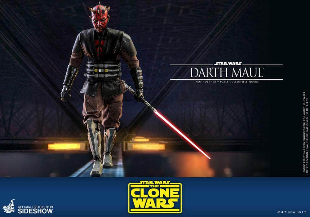 Star Wars The Clone Wars Action Figure 1/6 Darth Maul 29cm - Action Figures - Hot Toys - Hobby Figures UK