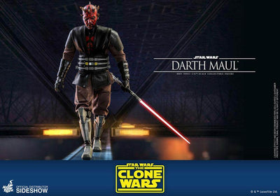 Star Wars The Clone Wars Action Figure 1/6 Darth Maul 29cm - Action Figures - Hot Toys - Hobby Figures UK