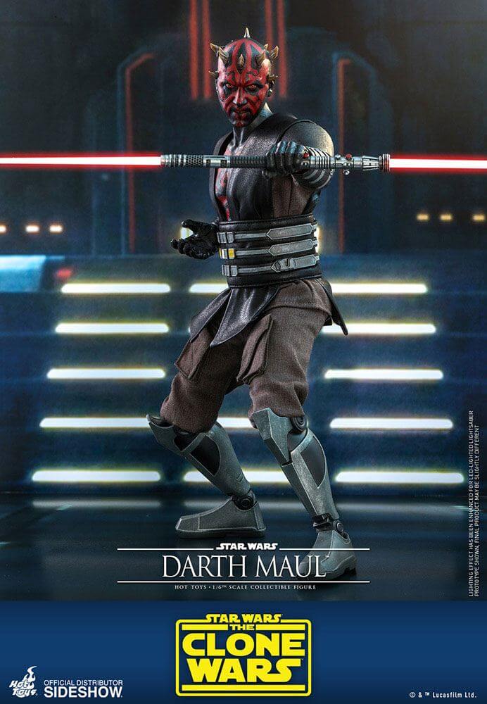 Star Wars The Clone Wars Action Figure 1/6 Darth Maul 29cm - Action Figures - Hot Toys - Hobby Figures UK