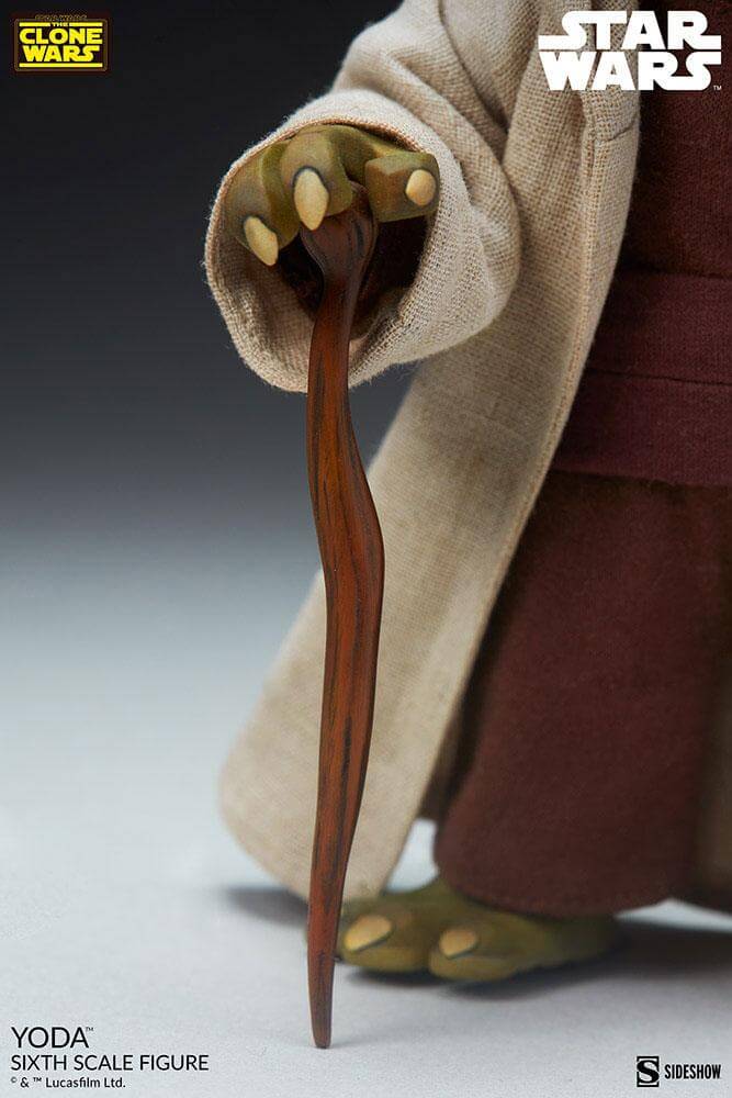 Star Wars The Clone Wars Action Figure 1/6 Yoda 14cm - Action Figures - Sideshow Collectibles - Hobby Figures UK
