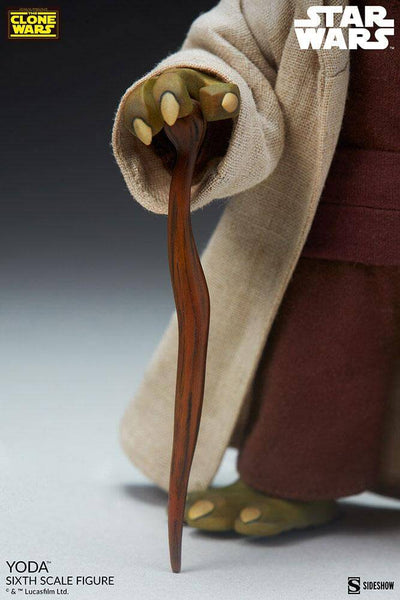 Star Wars The Clone Wars Action Figure 1/6 Yoda 14cm - Action Figures - Sideshow Collectibles - Hobby Figures UK