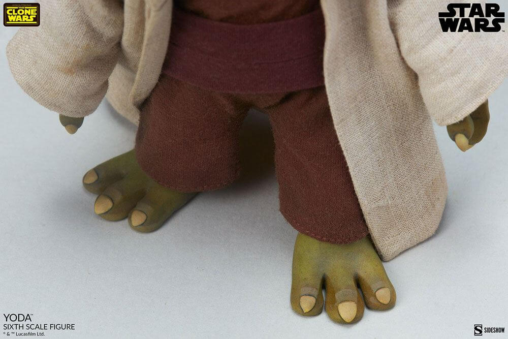 Star Wars The Clone Wars Action Figure 1/6 Yoda 14cm - Action Figures - Sideshow Collectibles - Hobby Figures UK