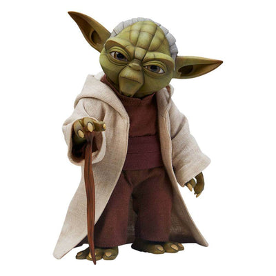 Star Wars The Clone Wars Action Figure 1/6 Yoda 14cm - Action Figures - Sideshow Collectibles - Hobby Figures UK