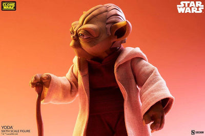 Star Wars The Clone Wars Action Figure 1/6 Yoda 14cm - Action Figures - Sideshow Collectibles - Hobby Figures UK